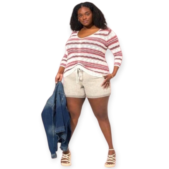 TORRID NEW Women's  Plus Size Boyfriend Vintage Stretch Midrise Short. - Picture 14 of 14